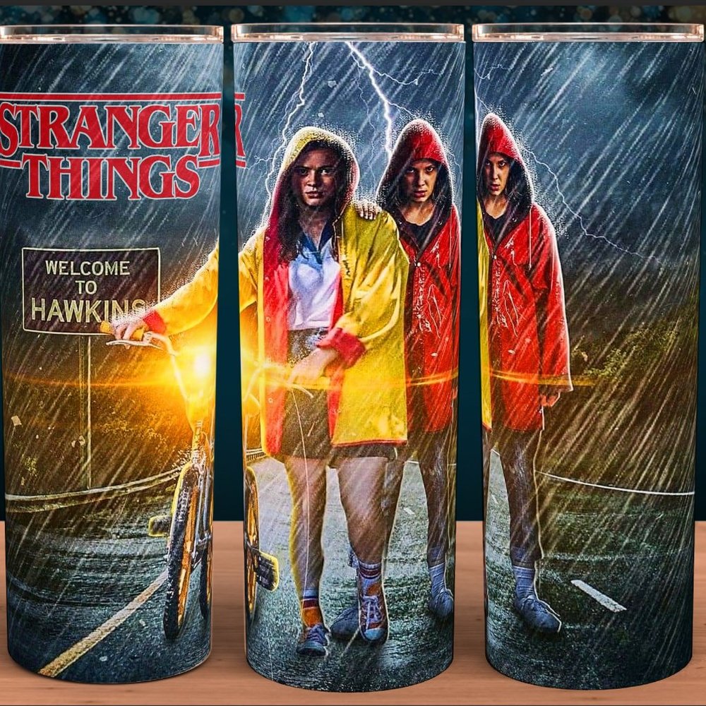 Stranger Things Rainy Night Tumbler 20oz